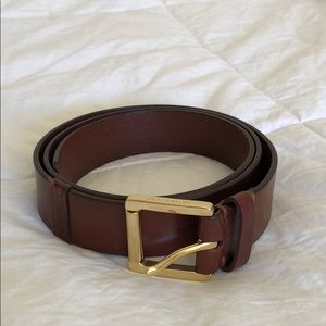 Brown leather Michael Kors Belt